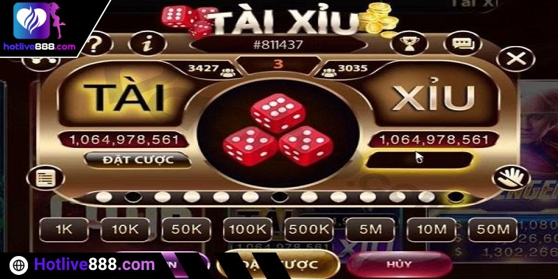 Tài xỉu online tại cổng game