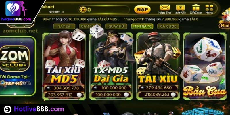 Khám phá kho game hấp dẫn