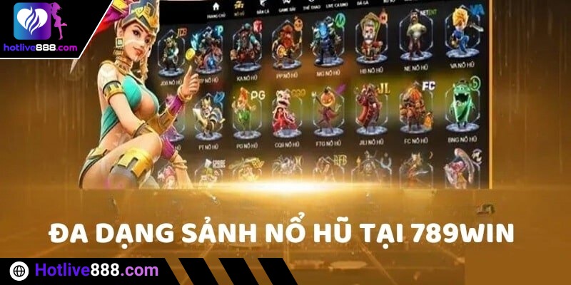 Giao diện game nổ hũ